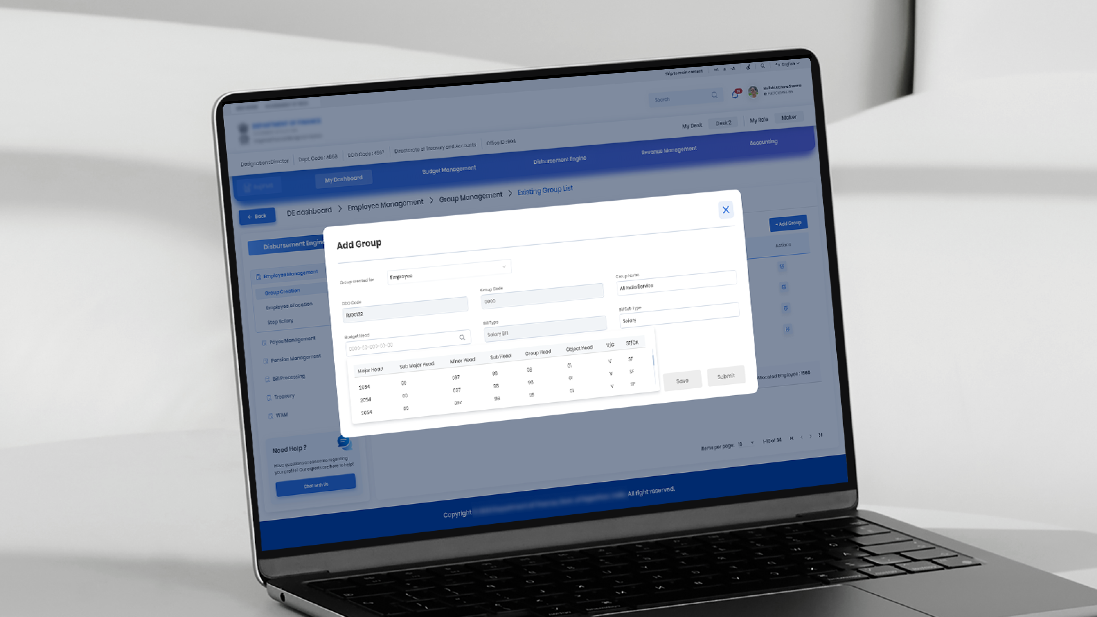 UI/UX Design Sample